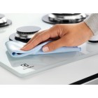 Варильна поверхня Electrolux газова на склі, 60см, чавун, білий