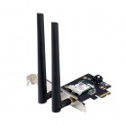ASUS WiFi-адаптер PCE-AX1800 Bluetooth 5.2 PCI Express WPA3 MU-MIMO OFDMA