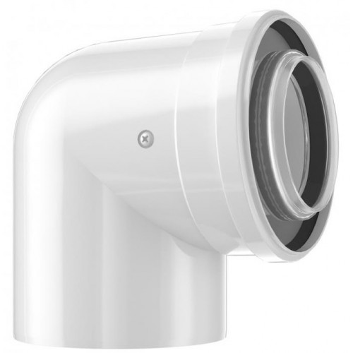 Bosch Відведення коаксіальне FC-CE80-87 на 90° для конденсаційних котлів Bosch Відведення коаксіальне FC-CE80-87 на 90° для конденсаційних котлів