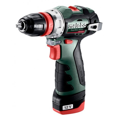 Metabo Шурпокрут-дриль POWERMAXX BS BL Q, акумуляторний, 2*1