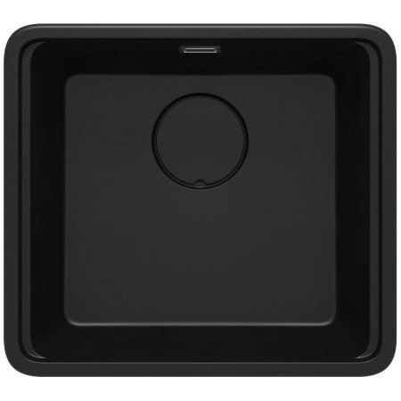 Deante Мийка кухонна Momi, граніт, квадрат, без крила, 500х4