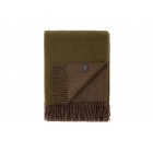 ARDESTO Плед Leonardo Doubleface, 140x200см, 100% вовна, хакі-шоколад ARDESTO Плед Leonardo Doubleface, 140x200см, 100% вовна, хакі-шоколад