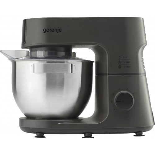 Gorenje kitchen machine 1000W, cup-iron, case-iron, nozzles-7, silver+black