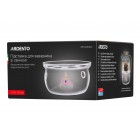 ARDESTO Підставка для заварника зі свічкою, 12,5 х 6,4 см, боросилікатне скло