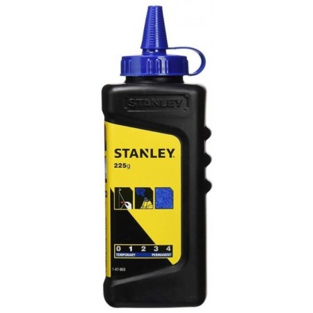 Stanley Порошок крейдяний розмічальний, 225г, синій