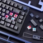 HyperX Клавіатура механічна Alloy Rise 75key, Red, USB-A, EN/UA, RGB, чорний HyperX Клавіатура механічна Alloy Rise 75key, Red, USB-A, EN/UA, RGB, чорний
