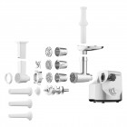 ARDESTO М'ясорубка, 3000Вт, продук.-2.6кг/хв, 4 решітки + для ковб., кеббе, 3 терки, метал, сріблястий ARDESTO М'ясорубка, 3000Вт, продук.-2.6кг/хв, 4 решітки + для ковб., кеббе, 3 терки, метал, сріблястий