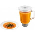 Sencor Кухонна машина 1200Вт, чаша-метал, корпус-пластик, насадок-19, білий