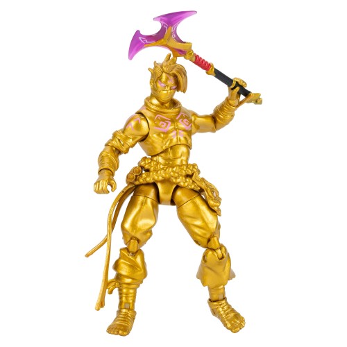 Fortnite Колекційна фігурка Solo Mode Raz (Golden) (Ultra Limited Edition), 10см Fortnite Колекційна фігурка Solo Mode Raz (Golden) (Ultra Limited Edition), 10см