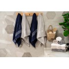 ARDESTO Набір рушників махрових Holiday 2 шт., 50х90см, 70х140см, 100% бавовна, сріблястий