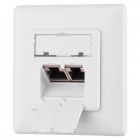 2E Настінна розетка CАТ 5e FTP, 2xRJ45, 8P8C, для прихованої проводки