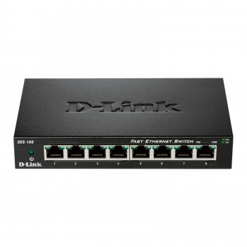 D-Link Комутатор DES-108 8x