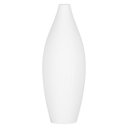 ARDESTO Ваза Siena, 7х23см, порцеляна, білий ARDESTO Ваза Siena, 7х23см, порцеляна, білий