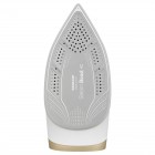 Sencor Праска-парогенератор, 2400Вт, 1500мл, паровий удар -395гр, постійна пара - 130гр, Anti-calc, керам. підошва, біло-золотий