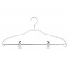 ARDESTO Набір вішаків з прищіпками 42см, 2шт, метал, ПВХ, білий ARDESTO Набір вішаків з прищіпками 42см, 2шт, метал, ПВХ, білий
