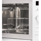 Мікрохвильова піч Hansa вбудовувана, 20л, електр.управл., 800Вт, гриль, дисплей, відкр.кнопкою, білий