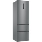 Haier Холодильник багатодверний, 190.5x59.5х65.7, холод.відд.-233л, мороз.відд.-114л, 3дв., А++, NF, інв., дисплей, зона нульова, сріблястий