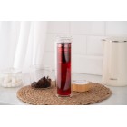 ARDESTO Термос скляний з подвійними стінками, 450 мл, боросилікатне скло, бамбукова кришка ARDESTO Термос скляний з подвійними стінками, 450 мл, боросилікатне скло, бамбукова кришка