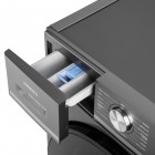 Пральна машина ARDESTO фронтальна, 6кг, 1200, А++, 45см, дисплей, пара, сірий