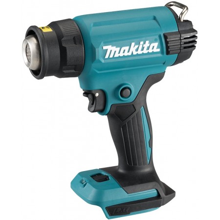 Makita Фен будівельний DHG181ZK акумуляторний, 18В, 550°C, 1