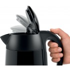 Bosch Електрочайник, 1.7л, метал, чорний