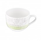 ARDESTO Чашка Siena, 500мл, порцеляна, біло-зелений ARDESTO Чашка Siena, 500мл, порцеляна, біло-зелений