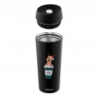 ARDESTO Термокухоль Coffee Time Reindeer 450мл, нержавіюча сталь, чорний ARDESTO Термокухоль Coffee Time Reindeer 450мл, нержавіюча сталь, чорний