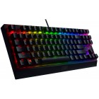 Razer Клавіатура механічна BlackWidow V3 TKL 87key, Green Switch, USB-A, EN/RU, RGB, чорний