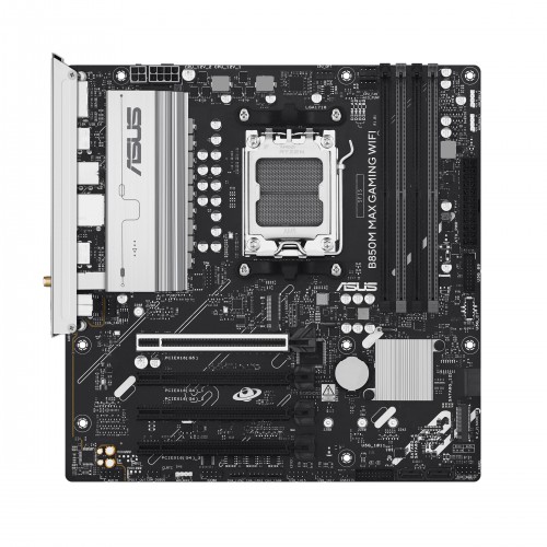 Материнcька плата ASUS B850M MAX GAMING WIFI sAM5 B850 4xDDR5 M.2 HDMI DP WiFi BT mATX