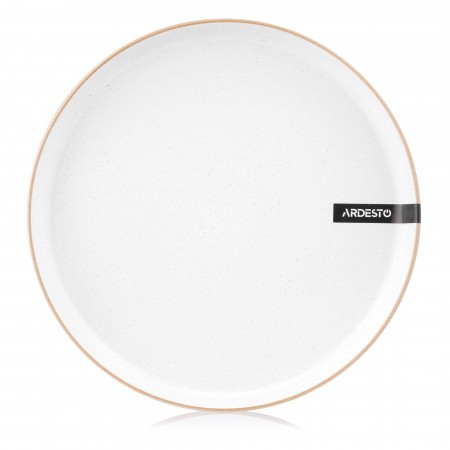 ARDESTO Тарілка обідня Apulia, 26.6см, кераміка, білий