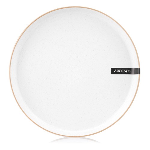 ARDESTO Тарілка обідня Apulia, 26.6см, кераміка, білий ARDESTO Тарілка обідня Apulia, 26.6см, кераміка, білий