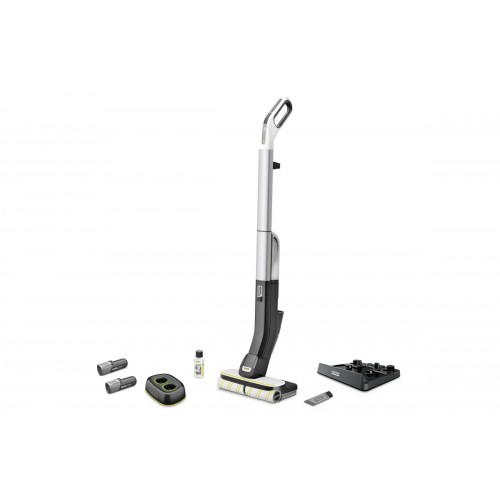 Karcher Підлогомийна машина FC 4-4 Battery Set, 460Вт, вода -0.4л, вага-3.4кг, білий