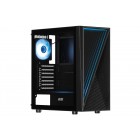 2E Gaming Корпус Infinity G205A без БЖ 2xUSB3.0, 1xUSBType-C, 1x120мм ARGB, 2x120мм, VGA 345мм, LCS ready, TG Side Panel, ATX, чорний