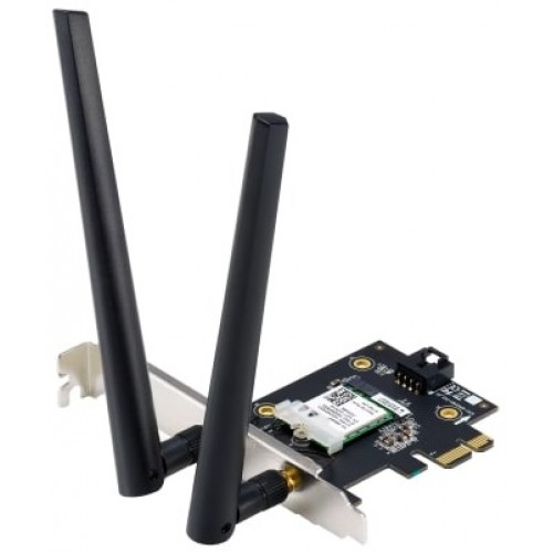 ASUS WiFi-адаптер PCE-AX1800 Bluetooth 5.2 PCI Express WPA3 MU-MIMO OFDMA