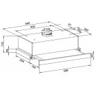 Витяжка Hansa телескопічна, 60см, 270м3ч, нерж Витяжка Hansa телескопічна, 60см, 270м3ч, нерж