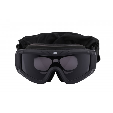 2E Tactical Маска тактична, захисна Hawk WS Black Anti-fog, 