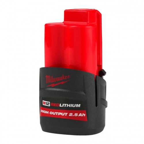Milwaukee Акумулятор Redlithium M12 12В, 2.5А·год, 0.2кг Milwaukee Акумулятор Redlithium M12 12В, 2.5А·год, 0.2кг