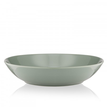 ARDESTO Тарілка супова Capri, 630мл, 20см, порцеляна, зелени