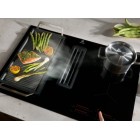 Electrolux Варильна повверхня індукційна, 80см, розширена зона, вбудована витяжка, Hob2Hood, чорний