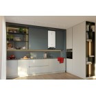 Ariston Водонагрівач електр. плаский слім VELIS PRO DRY WIFI 100 EU, 100л, 2*1,5кВт, сух тен, ун. монтаж, електр. кер-ння, B, Італія, Білий