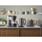 Electrolux Електрочайник, 1,7л, Strix, метал, мат, підтримка темп, чорний