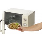 Мікрохвильова піч Gorenje, 20л, мех. керув., 700Вт, гриль, бежевий