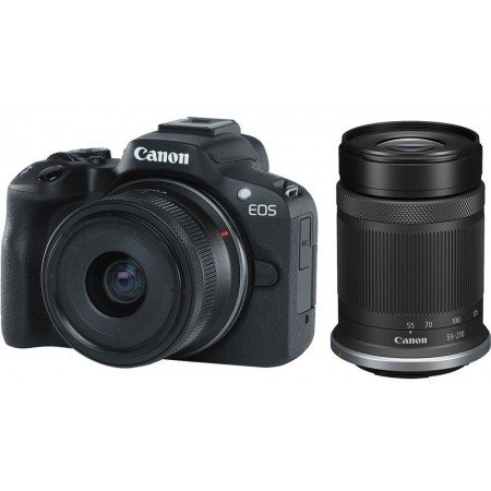 Canon Цифрова фотокамера EOS R50 + RF-S 18-45 IS STM + RF-S 