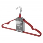 ARDESTO Набір вішаків 40.5см, 5шт, метал, ПВХ, червоний ARDESTO Набір вішаків 40.5см, 5шт, метал, ПВХ, червоний