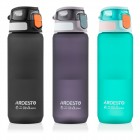 ARDESTO Пляшка для води Matte 800мл, пластик, чорний