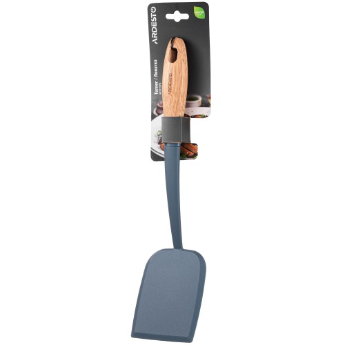 ARDESTO Лопатка Midori, 34.5см, нейлон, дерево, синій ARDESTO Лопатка Midori, 34.5см, нейлон, дерево, синій