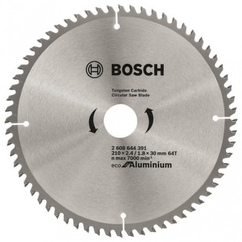 Bosch Диск пиляльний Eco for Aluminium 210x2.4x30-64T Bosch Диск пиляльний Eco for Aluminium 210x2.4x30-64T
