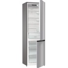 Gorenje Холодильник з нижн. мороз. камерою, 200х60х60см, 2 двері, 235(96)л, А++, NoFrost+, Зона св-ті, сірий