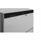 Посудомийна машина Hansa настільна, 6компл., A+, 55см, дисплей, сріблястий