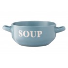 ARDESTO Бульйонниця Cream, 700 мл, блакитна, кераміка